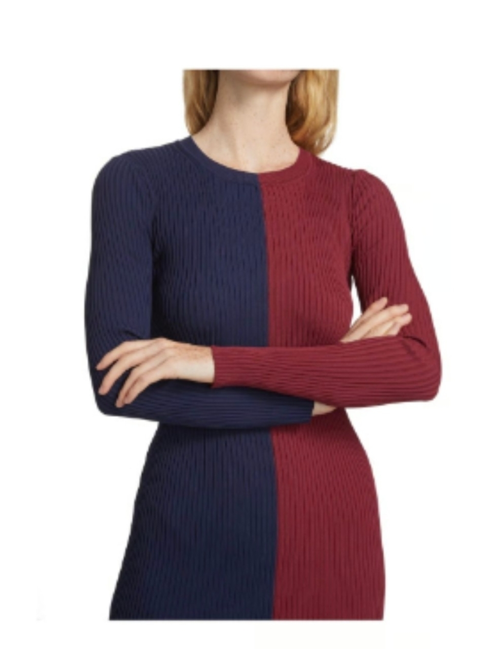 Staud Ribbed Midi Dress - Picture 5 of 16